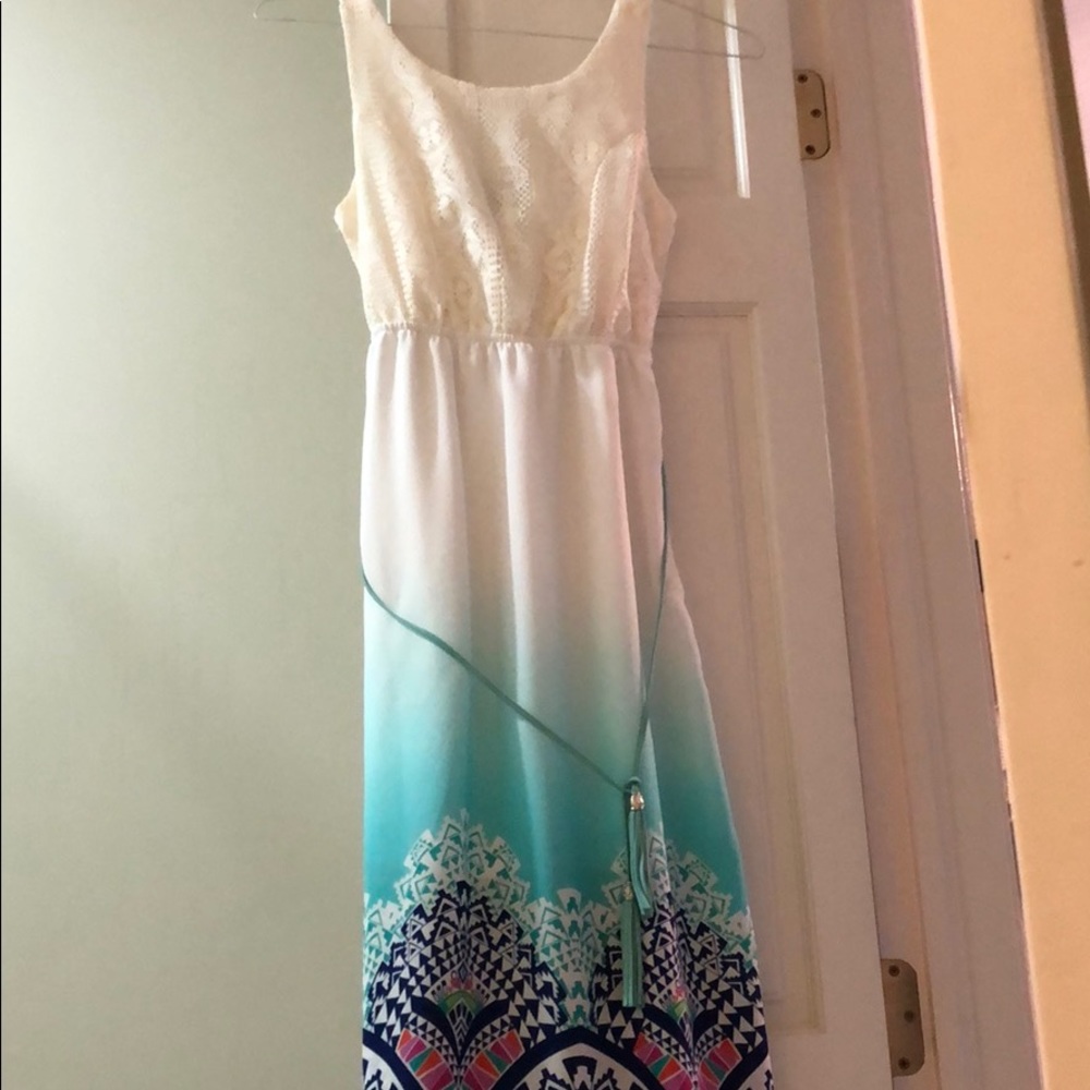 A paper doll dress